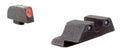 Trijicon 600538 HD Night Sights  Green/Tritium Orange Outline Front Sight-Green Tritium Black Outline Rear Sight Glock 1