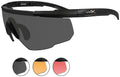 Wiley X Eyewear 309  Saber Advanced Safety Glasses Matte Black