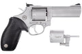 Taurus 2992049 Tracker 992 22 LR or 22 WMR 9rd 4" Barrel, Overall Matte Finish Stainless Steel & Black Ribber Grip Inclu