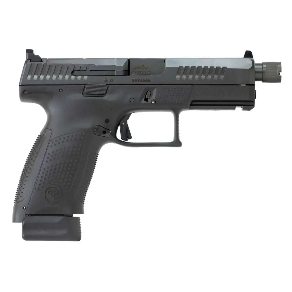 CZ P-10 C OPTICS READY SUPRESSOR READY 9MM PISTOL BLACK, REVERSE MAG CATCH 2-17RD MAGS