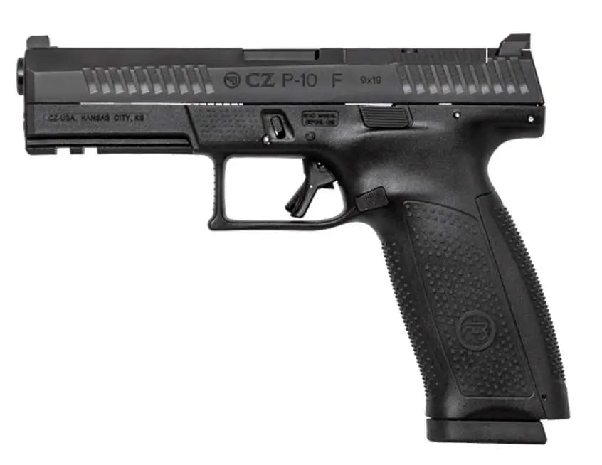 CZ P-10F OPTICS READY 9MM PISTOL BLACK FIXED SIGHTS 2-10RD MAGS