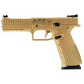 AMERICAN PREC FIREARMS STRIKE ONE ERGAL HGA 9MM 5 IN OR BBL ADJ SIGHT COMP TRIG GOLD 2/17RD MAGS