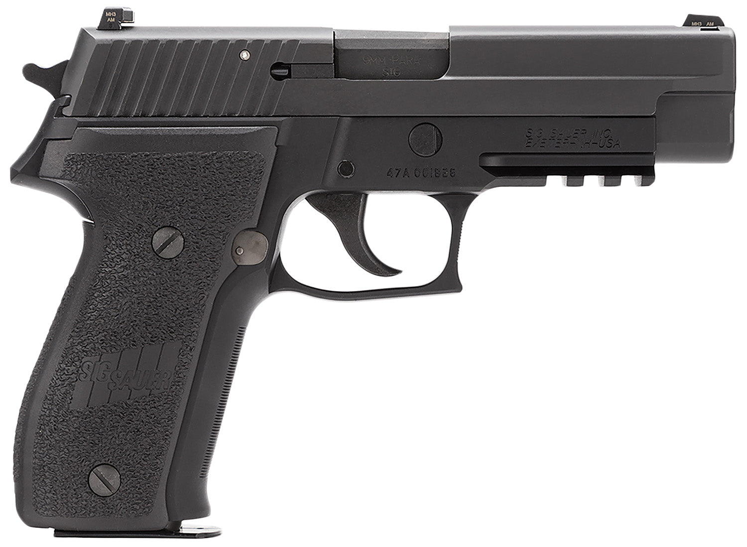 Sig Sauer MK-25 P226 MK25 9mm Luger 4.40" 15+1 Black Hardcoat Anodized Aluminum Frame with Rail Black Nitron Stainless S
