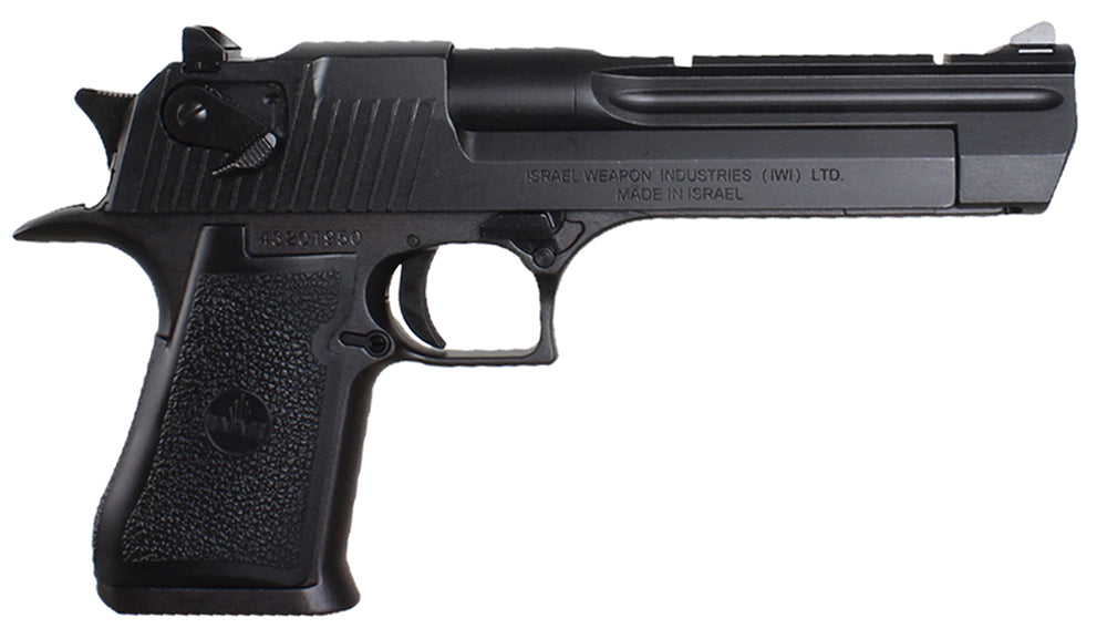Magnum Research DE44CA Desert Eagle Mark XIX *CA Compliant 44 Rem Mag 6" 8+1 Black Carbon Steel Frame & Slide Black Rubb