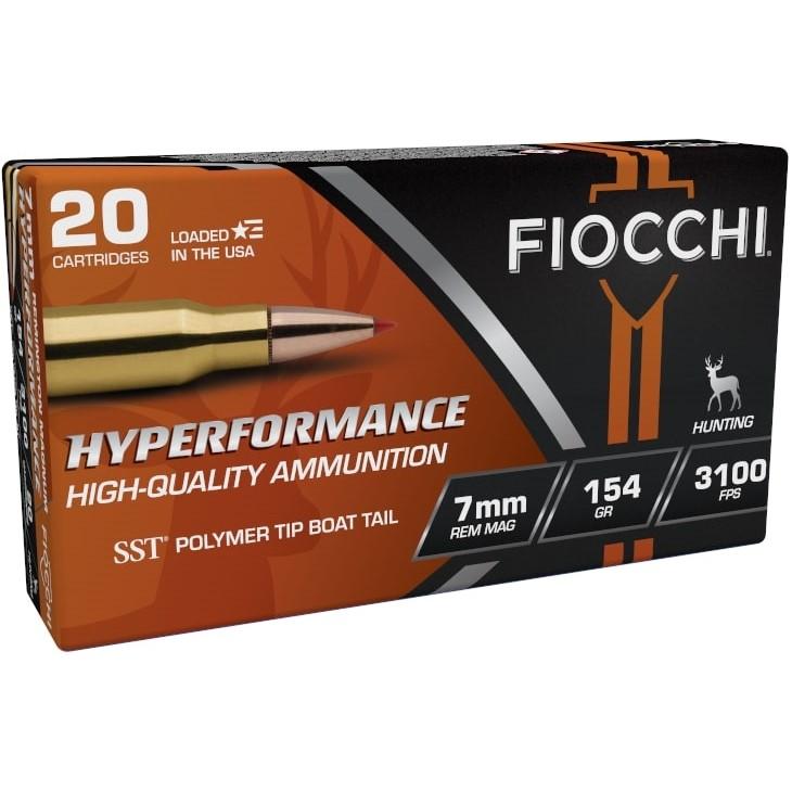 FIOCCHI 7MM Mag 154gr SST 3,100 FPS 20 RD