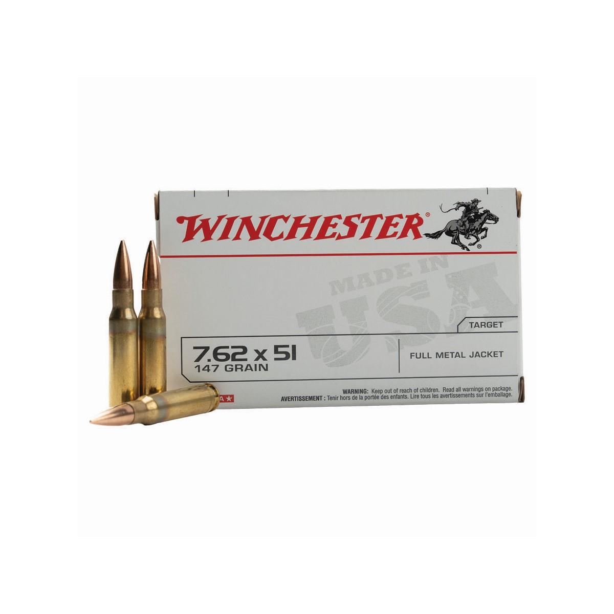 7.62NATO(308)AMMO 147GR FMJ 200RD (10-20Rd Boxes)