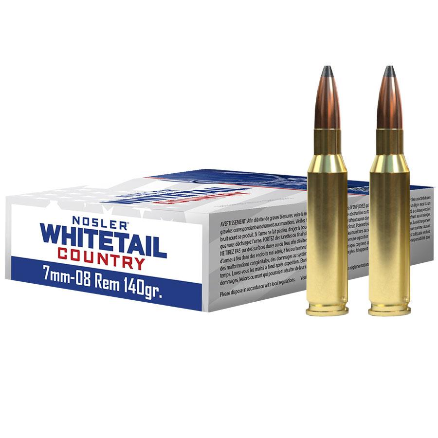 Nosler WCA-7mm-08 Rem 140g SB SP (20ct) Ammo