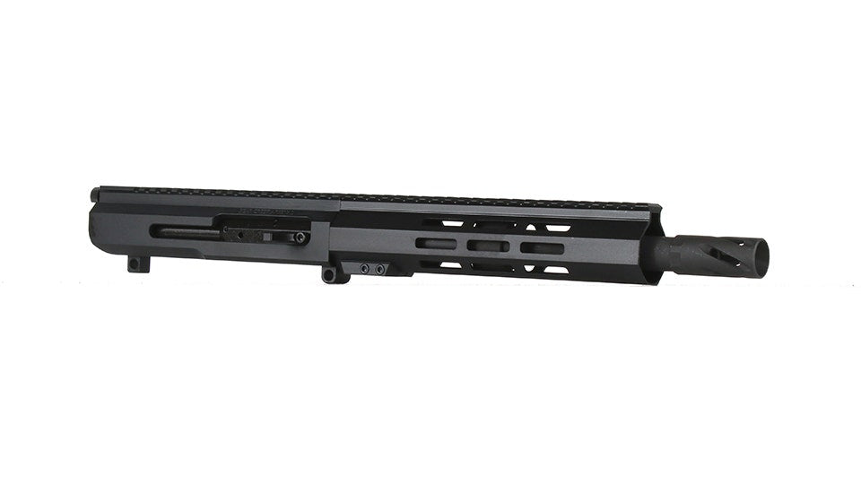 BC-10 8.6 Blackout Right Side Charging Upper, 10.5" Parkerized SOCOM Barrel, 1:3 Twist, Pistol Length Gas System, 9.5" MLOK Split Rail
