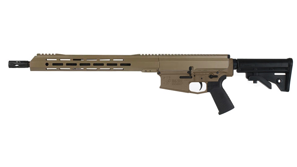 BC-10 .308 Right Side Charging Rifle, 16" Parkerized Heavy Barrel, 1:10 Twist, Mid-Length Gas System, 15" MLOK