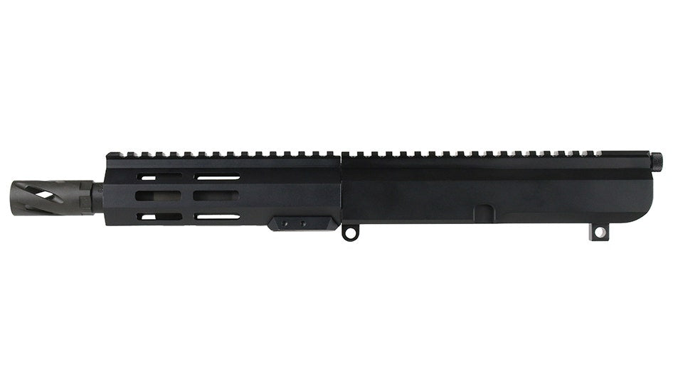 BC-10 8.6 Blackout Side Charging Complete Upper Assembly, 7.5" Parkerized SOCOM Barrel, 1:3 Twist, Pistol Length Gas System, 6.5" M-LOK Rail