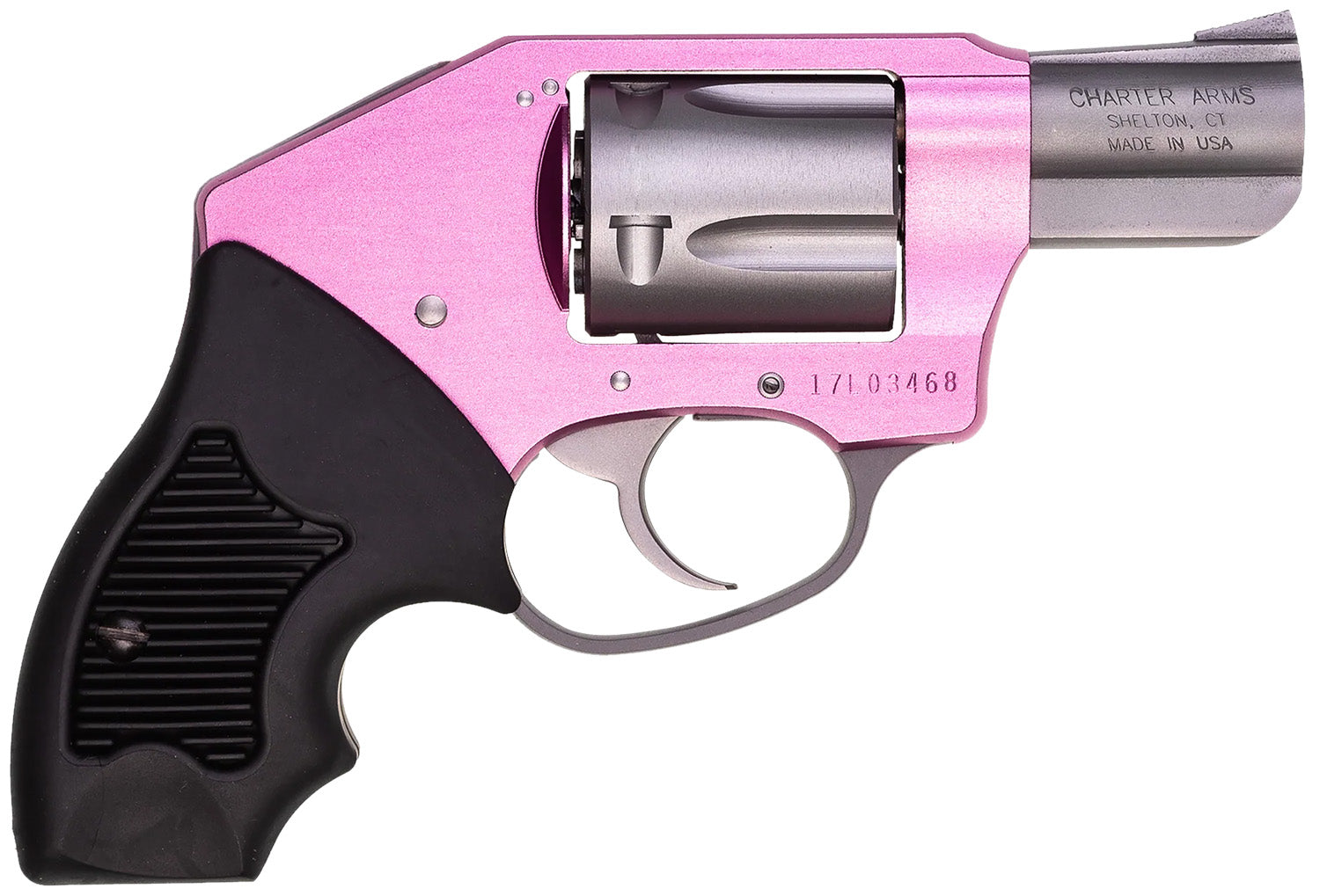 Charter Arms 53851 Undercover Lite Chic Lady Small 38 Special 5 Shot 2" High Polished Stainless Steel Barrel & Cylinder,