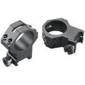 Weaver Mounts 48367 Four-Hole Skeleton Rings  Matte Black 30mm Extra High