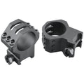 Weaver Mounts 99695 Six-Hole Picatinny Rings  Matte Black 30mm Extra High