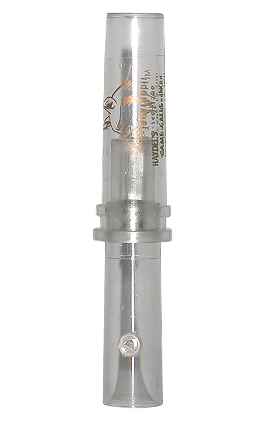 Haydel's Game Calls GHC Government Hunter  Open Call Cottontail/Jackrabbit Sounds Attracts Predators Clear Acrylic