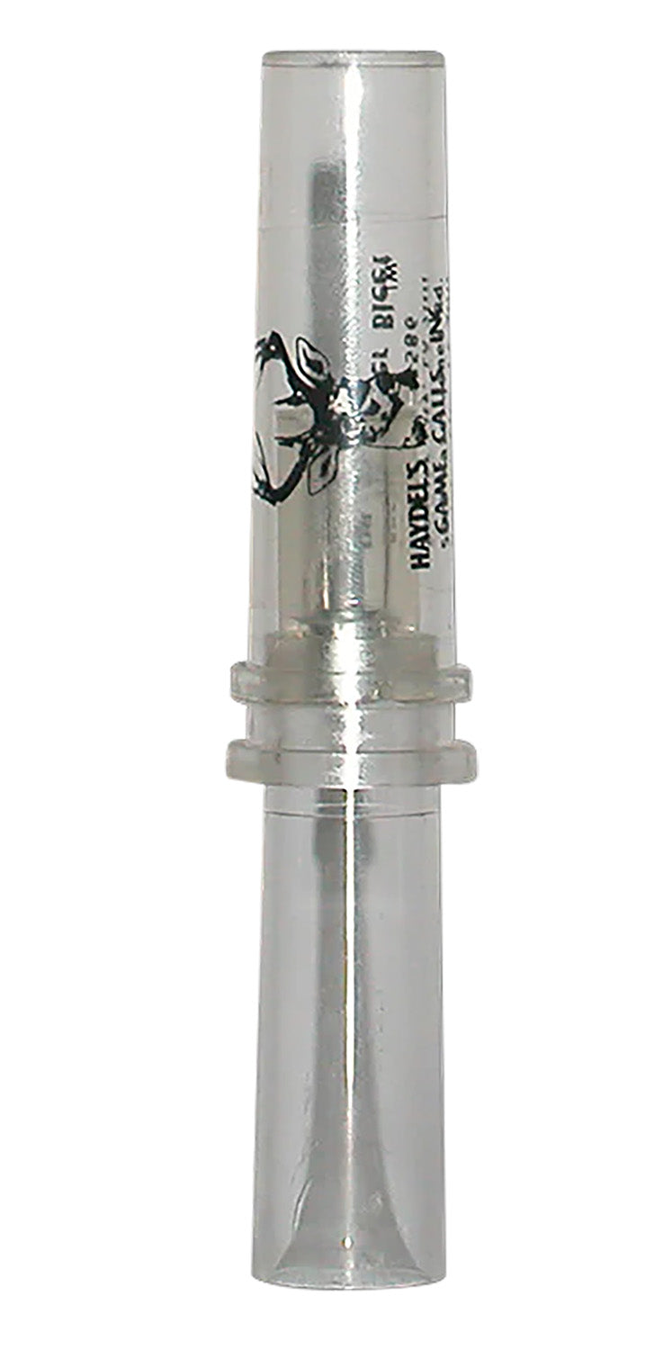 Haydel's Game Calls DB85 Deer Bleat  Open Call Doe Sounds Attracts Deer Clear Acrylic