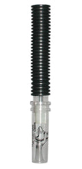 Haydel's Game Calls CH92 Coyote Howler  Tube Call Coyote Sounds Attracts Dominate Dogs Clear/Black Plastic