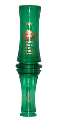 Haydel's Game Calls VR00 "Redleg" Mallard Variable Tone Open Call Double Reed Mallard Sounds Attracts Ducks Green Plasti
