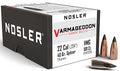Nosler 17230 Varmageddon  22Cal 40gr Flat Base Tipped 100/Box