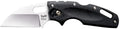 Cold Steel 20LT Tuff Lite  2.50" Folding Plain Sheepsfoot Japanese AUS-8A SS Blade/Black Griv-Ex Handle