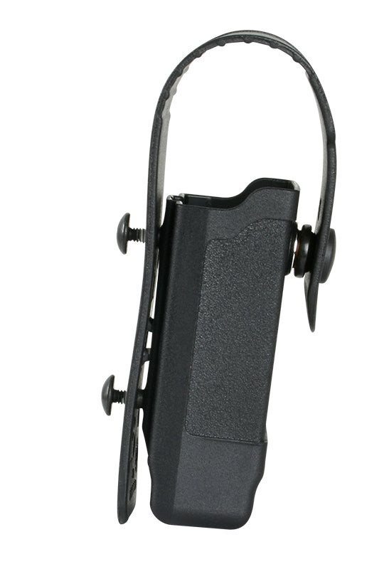Blackhawk 430900BK Tactical Mag Pouch  Single Black Polymer Snap Compatible w/Single Stack or Double Stack