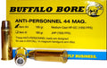 Buffalo Bore Ammunition 4H20 Anti-Personnel Strictly Business 44Rem Mag 180gr Medium Cast Hollow Point 20 Per Box/12 Cas