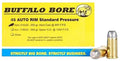 Buffalo Bore Ammunition 31A20 Standard Pressure Strictly Business 45Auto Rim 255gr Hard Cast Flat Nose 20 Per Box/12 Cas