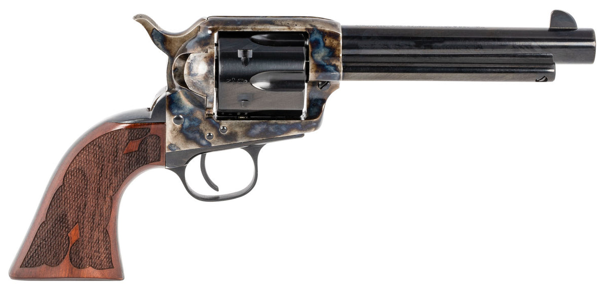 Taylors & Company 555130 Gambler  45 Colt (LC) Caliber with 5.50" Blued Finish Barrel, 6rd Capacity Blued Finish Cylinde