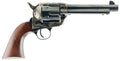 Taylors & Company 550857 1873 Gunfighter 357 Mag Caliber with 5.50" Blued Finish Barrel, 6rd Capacity Blued Finish Cylin