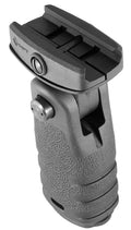 Mission First Tactical RFG React Vertical Grip Folding Black Polymer for AR-Platform