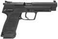 HK 81000363 USP Expert V1 9mm Luger 18+1, 5.19" Black Polygonal Rifled Barrel, Black Serrated Steel Slide, Black Polymer