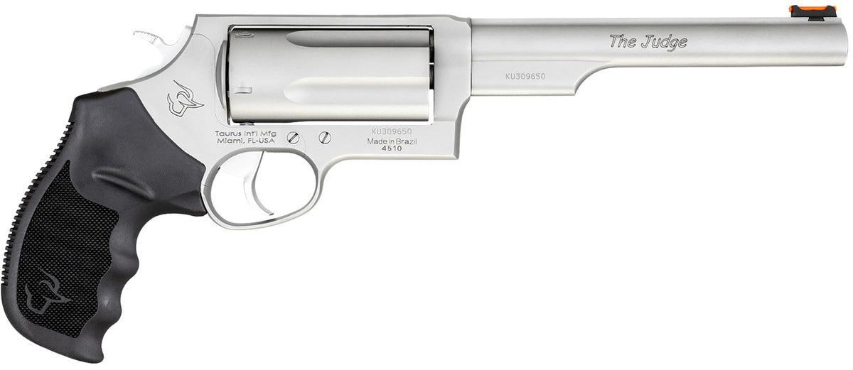 Taurus 2441069MAG Judge Magnum Compact Frame 45 Colt (Long Colt)/410 Gauge 5rd 6.50" Matte Stainless Steel Barrel, Cylin