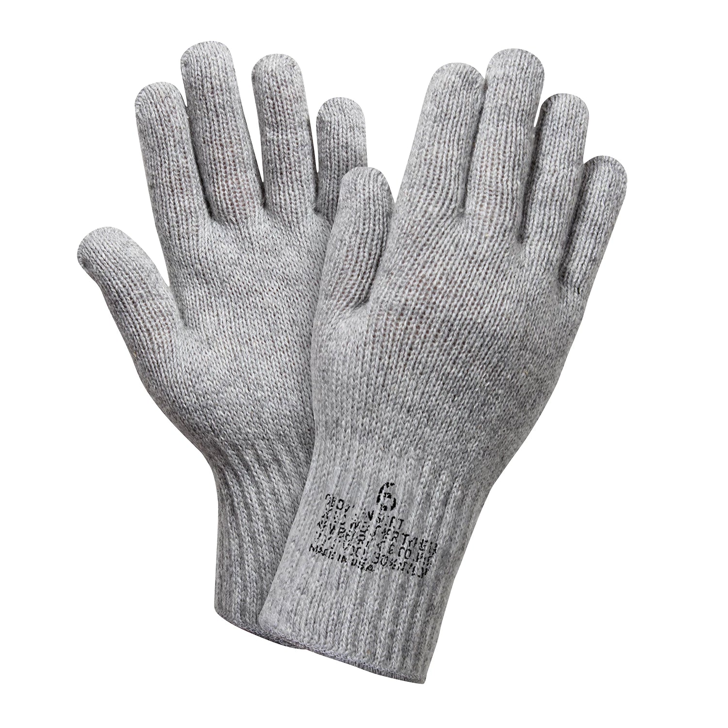 Rothco Wool Glove Liners - Stamped