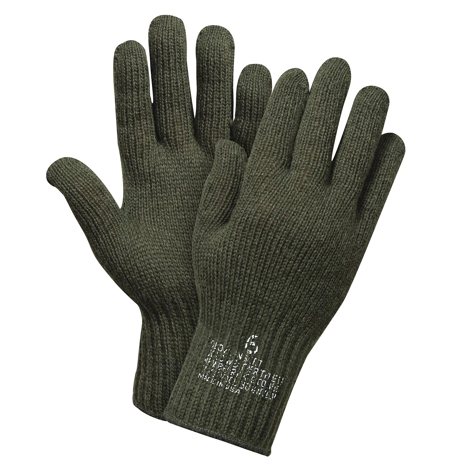 Rothco Wool Glove Liners - Stamped