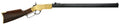 Henry H011 Original  Full Size 44-40 Win 13+1 24.50" Blued Octagon Barrel, Polished Brass Receiver, Fancy American Walnu