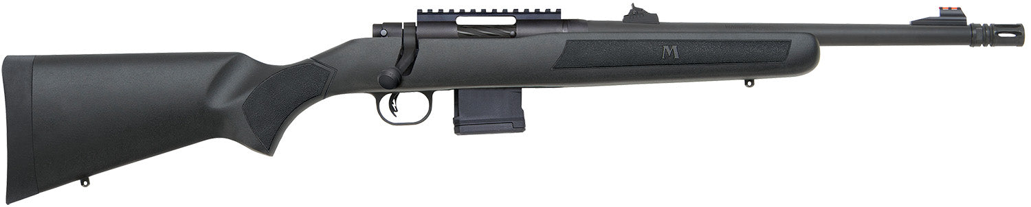 Mossberg 27716 MVP Patrol 5.56x45mm NATO 10+1 16.25" Matte Blued 16.25" Medium Bull Barrel Matte Blued Steel Black Fixed