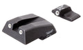 Trijicon 600282 Bright & Tough Night Sights  Green/Tritium White Outline Front Sight-Green/Tritium White Outline Rear Si