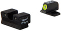 Trijicon 600578 HD Night Sights  Green/Tritium Yellow Outline Front Sight-Green Tritium Black Outline Rear Sight Sig Sau