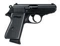 Walther Arms 5030300 PPK/S  22 LR 10+1 3.30" Steel/Threaded Barrel Matte Black Tenifer Serrated/Steel Slide, Black Zinc 