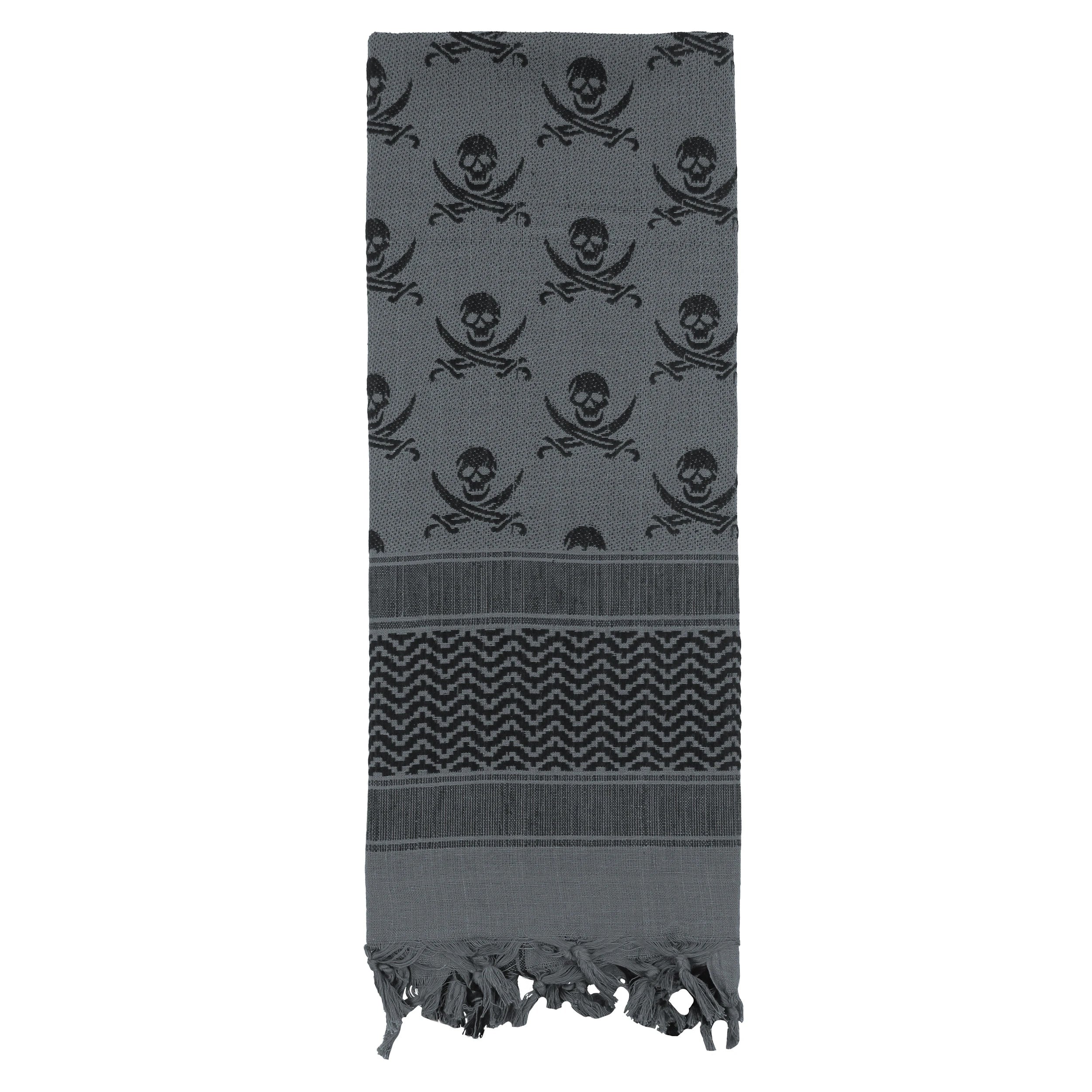 Rothco Skulls Shemagh Tactical Desert Keffiyeh Scarf