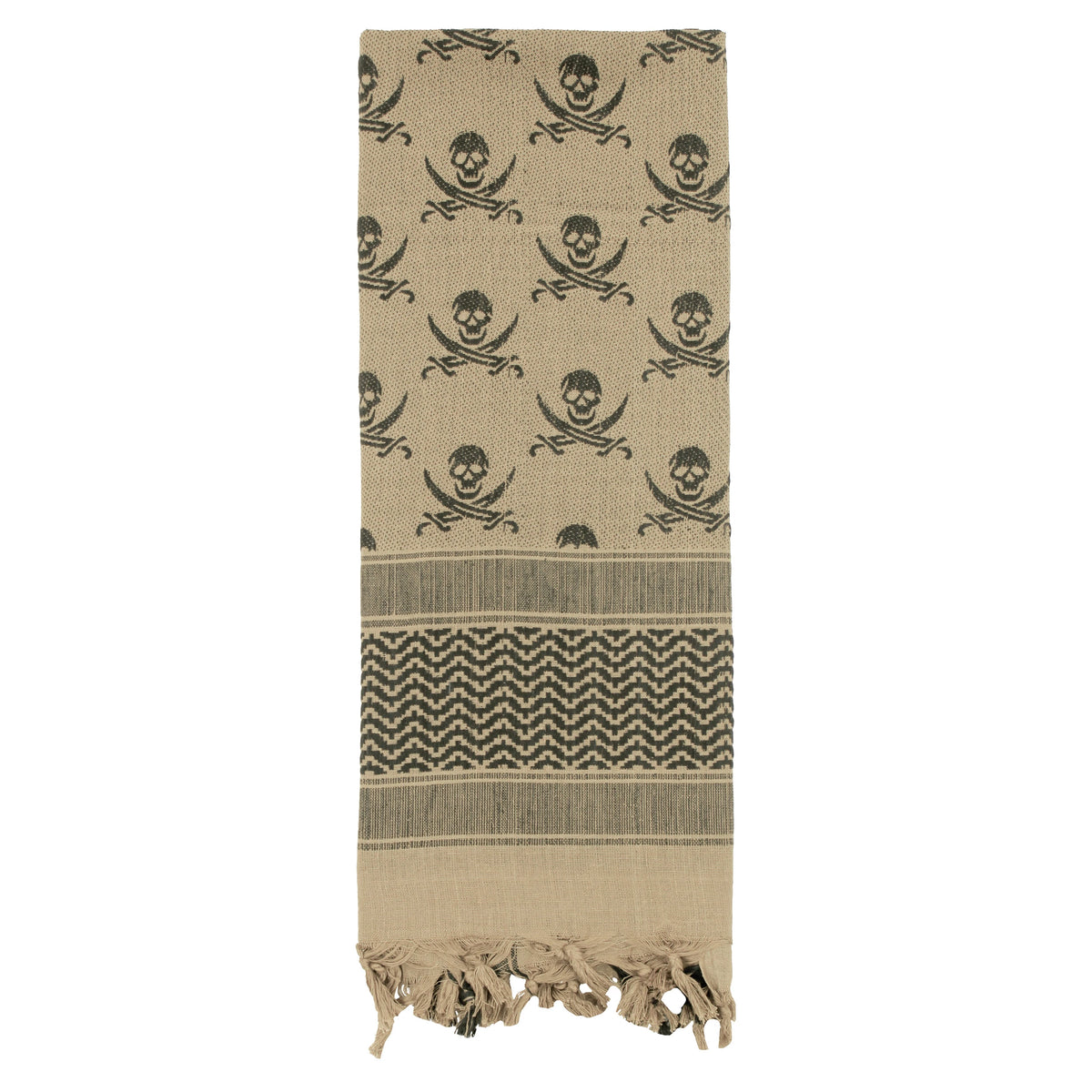 Rothco Skulls Shemagh Tactical Desert Keffiyeh Scarf