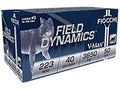 Fiocchi 223FHVB Field Dynamics  223Rem 40gr Hornady V-Max 50/4 *Sold as case