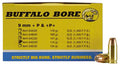 Buffalo Bore Ammunition 24D20 Personal Defense Strictly Business 9mmLuger +P 115gr Jacket Hollow Point 20 Per Box/12 Cas