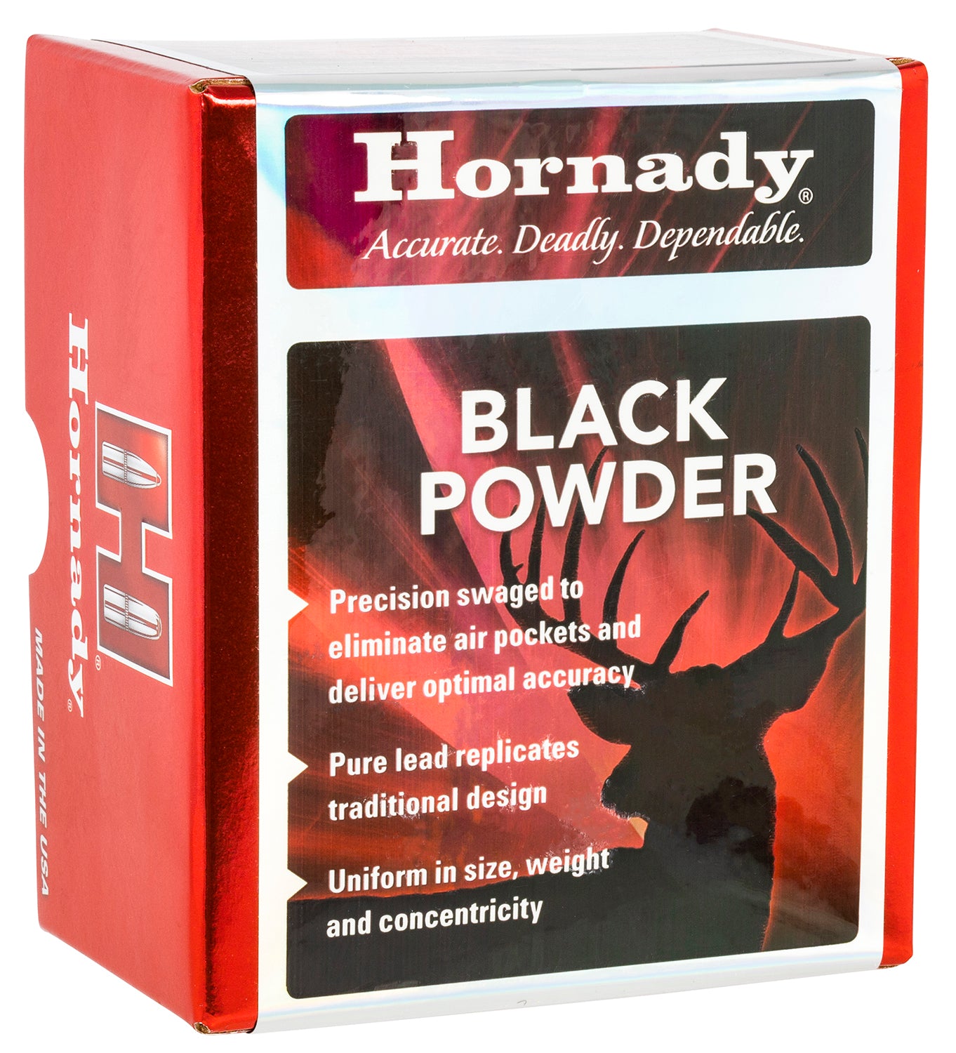 Hornady 6100 Lead Balls  54Cal Lead Ball 100 Per Box/15 Case