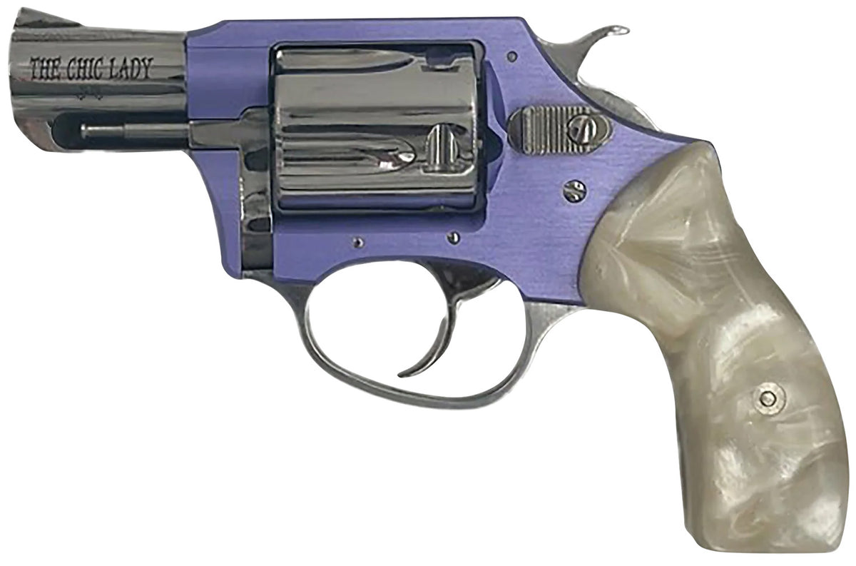 Charter Arms 53849 Undercover Lite Chic Lady Small 38 Special 5rd 2" Stainless High Polished & Cylinder, Lavender Alumin