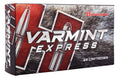 Hornady 8336 Varmint Express  22-250Rem 50gr Hornady V Max 20 Per Box/10 Case