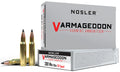 Nosler 40272 Varmageddon  308Win 110gr Flat Base Tipped 20 Per Box/10 Case
