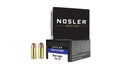 Nosler 38432 Defense Handgun 9mmLuger+P 124gr Bonded Performance Jacketed Hollow Point 20 Per Box/10 Case