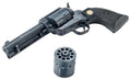 Chiappa Firearms CF340155D SAA 1873  Medium Frame 22 LR 22 WMR 10 Shot, 4.75" Blued Steel Barrel, Blued Steel Frame, Blu