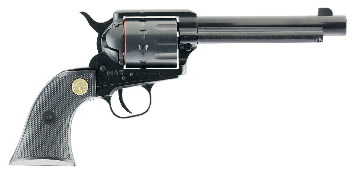 Chiappa Firearms CF340160D SAA 1873  Medium Frame 22 LR/22 WMR 10 Shot, 5.50" Blued Steel Barrel, Blued Steel Frame, Blu