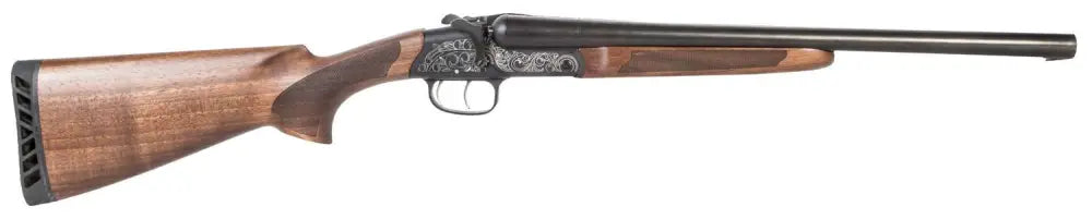 ATI ROAD AGENT BLUED SIDE BY SIDE 12GA 3" 18.5" COACH GUN  ENGRAVED WALNUT STK